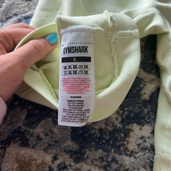 Gymshark Women's Lime Green Shorts - Picture 8 of 9